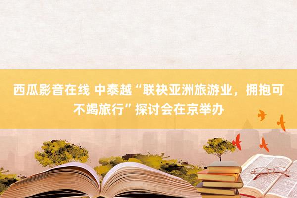 西瓜影音在线 中泰越“联袂亚洲旅游业，拥抱可不竭旅行”探讨会在京举办