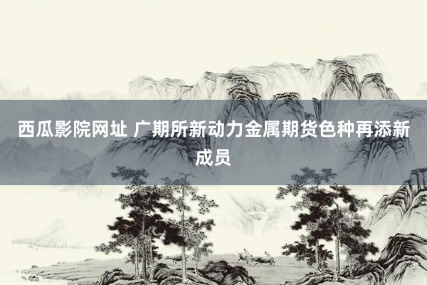 西瓜影院网址 广期所新动力金属期货色种再添新成员
