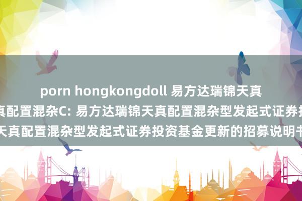 porn hongkongdoll 易方达瑞锦天真配置混杂A，易方达瑞锦天真配置混杂C: 易方达瑞锦天真配置混杂型发起式证券投资基金更新的招募说明书