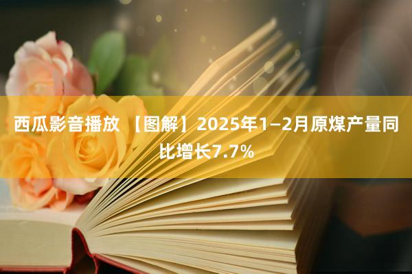 西瓜影音播放 【图解】2025年1—2月原煤产量同比增长7.7%