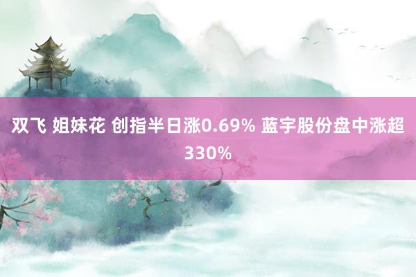双飞 姐妹花 创指半日涨0.69% 蓝宇股份盘中涨超330%